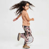 <span class="grassetto"> PANTALONI </span> alla Turca Satin Floreale Neri Girl
